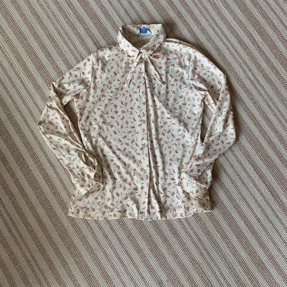 Vintage 1970s Sears blouse - Picture 1 of 2